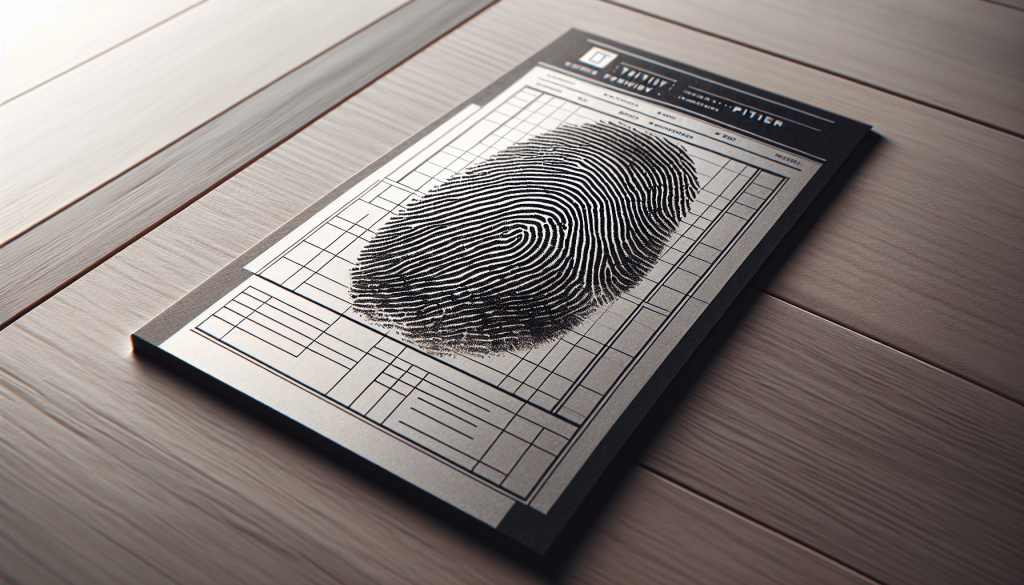 What Kind Of Paper Is Used For Fingerprint Cards?