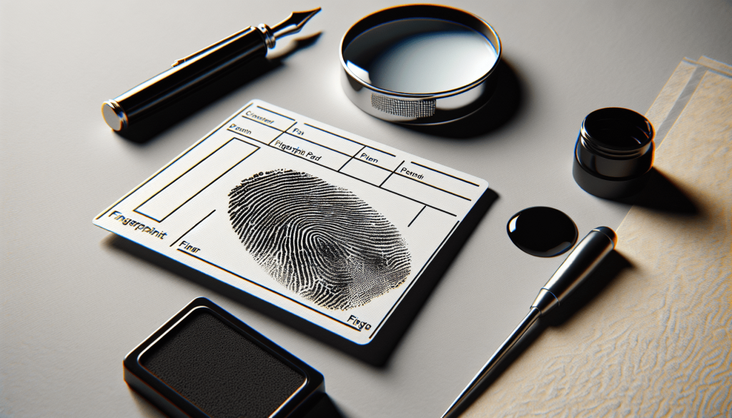 What Type Of Card Do You Use When Taking Fingerprints?